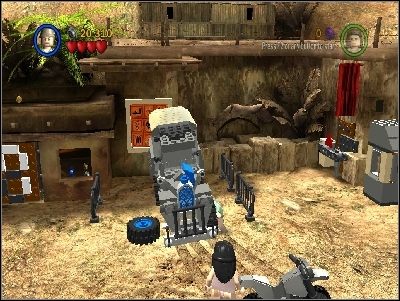 Pokonaj przeciwników na dachu i weź klucz francuski - Chapter 6 - Opening the Ark (cz.1) - Poszukiwacze Zaginionej Arki - LEGO Indiana Jones: The Original Adventures - poradnik do gry