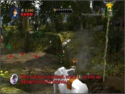 Etap zaczynasz w otoczeniu słoni - Chapter 2 - Pankot Secrets (cz.1) - Świątynia Zagłady - LEGO Indiana Jones: The Original Adventures - poradnik do gry