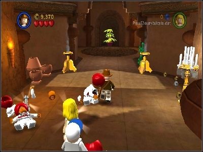 Przed Tobą długa sieć korytarzy - Chapter 2 - Pankot Secrets (cz.2) - Świątynia Zagłady - LEGO Indiana Jones: The Original Adventures - poradnik do gry