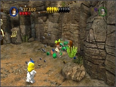 Dotrzesz do dużych wrót - Chapter 6 - Battle on the Bridge (cz.2) - Świątynia Zagłady - LEGO Indiana Jones: The Original Adventures - poradnik do gry