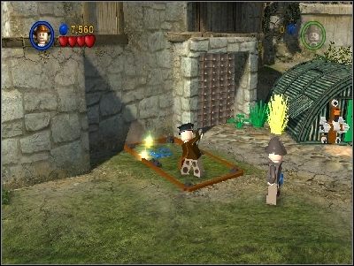 Weź łopatę i wracaj w lewo - Chapter 3 - Motorcycle Escape (cz.2) - Ostatnia Krucjata - LEGO Indiana Jones: The Original Adventures - poradnik do gry