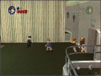 Etap zaczynasz w Zeppelinie - Chapter 4 - Trouble in the Sky (cz.1) - Ostatnia Krucjata - LEGO Indiana Jones: The Original Adventures - poradnik do gry