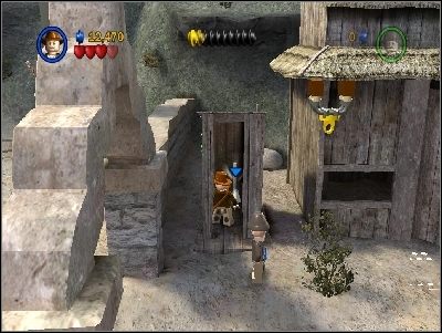 Idź cały czas w prawo (możesz zostać zaatakowany przez spadochroniarzy oraz bomby) - Chapter 4 - Trouble in the Sky (cz.1) - Ostatnia Krucjata - LEGO Indiana Jones: The Original Adventures - poradnik do gry