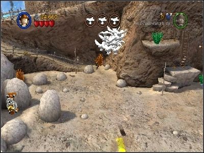 Idź cały czas przed siebie jedyną dostępną drogą - Chapter 4 - Trouble in the Sky (cz.2) - Ostatnia Krucjata - LEGO Indiana Jones: The Original Adventures - poradnik do gry