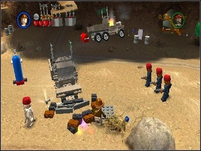 Pokonaj przeciwników - Chapter 5 - Desert Ambush - Ostatnia Krucjata - LEGO Indiana Jones: The Original Adventures - poradnik do gry