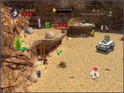 Czeka Cię teraz walka z czołgiem - Chapter 5 - Desert Ambush - Ostatnia Krucjata - LEGO Indiana Jones: The Original Adventures - poradnik do gry