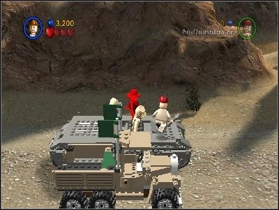Czas na walkę na pokładzie czołgu - Chapter 5 - Desert Ambush - Ostatnia Krucjata - LEGO Indiana Jones: The Original Adventures - poradnik do gry