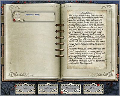 Po chwili automatycznie znajdziesz się w mieszkaniu Miny, z którą zamień parę zdań - Mieszkanie Miny (cz.1) | Londyn | Dracula Początek - Dracula: Początek - poradnik do gry