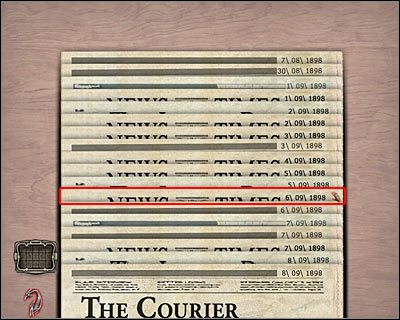 Na stole znajdują się jeszcze dwa inne interaktywne obiekty - Mieszkanie Miny (cz.1) | Londyn | Dracula Początek - Dracula: Początek - poradnik do gry