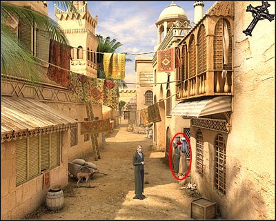 Nie przeraź się ilością dostępnych ścieżek, gdyż chwilowo musisz odwiedzić jedynie kilka lokacji - Targowisko | Kair | Dracula Początek - Dracula: Początek - poradnik do gry