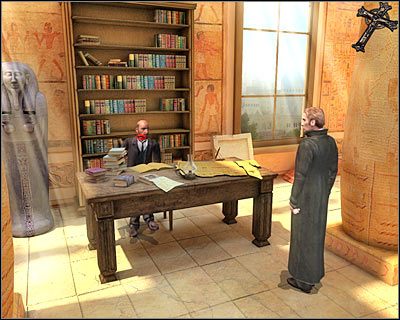 Nie kończ jeszcze rozmowy, tylko wybierz nowy temat - Deban - Egipskie muzeum (cz.1) | Kair | Dracula Początek - Dracula: Początek - poradnik do gry