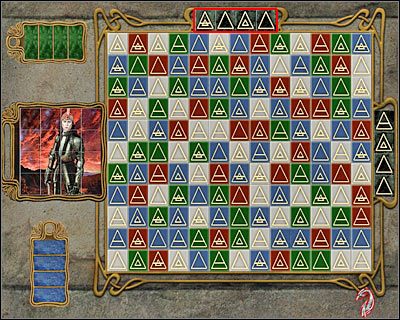 Musisz teraz po kolei zapamiętywać pola, a następnie klikać w odpowiednim miejscu na obrazku Draculi - Zamek Draculi (cz.2) | Transylwania | Dracula Początek - Dracula: Początek - poradnik do gry