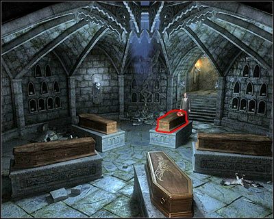 Spróbuj teraz otworzyć trumnę, a Twoim oczom ukaże się ciało wampirzycy Moany - Zamek Draculi (cz.3) | Transylwania | Dracula Początek - Dracula: Początek - poradnik do gry