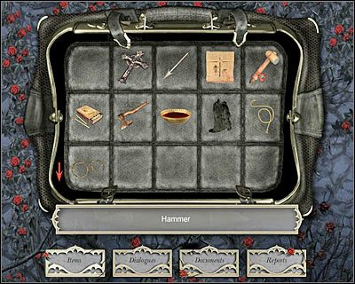 Wybierz niezbadane jeszcze drzwi po prawej, a znajdziesz się w holu z zawieszonymi na ścianach obrazami - Zamek Draculi (cz.4) | Transylwania | Dracula Początek - Dracula: Początek - poradnik do gry