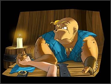 Ta mini-gierka jest banalnie prosta - wystarczy rytmicznie naciskać klawisz ze strzałką w lewo, by dziewczyna pokonała korsarza (ważne ze względu na nagrodę - Urocza Panna (1) | Rozdział pierwszy | So Blonde Blondynka w opałach - So Blonde: Blondynka w opałach - poradnik do gry