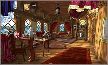 W kabinie Morgany jest wiele interesujących rzeczy do obejrzenia, jednak nic takiego, co Sunny uznałaby za godne podkradnięcia - Urocza Panna cz.3, Rozstaje | Rozdział pierwszy | So Blonde Blondynka w opałach - So Blonde: Blondynka w opałach - poradnik do gry