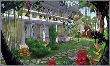 Blondynka zagaduje więc ogrodnika, który skarży się na dokuczliwe mszyce - musi co chwilę ściągać je z krzaków róż - Śródmieście | Rozdział pierwszy | So Blonde Blondynka w opałach - So Blonde: Blondynka w opałach - poradnik do gry