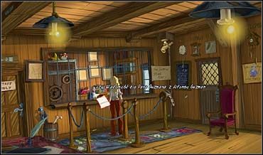 Teraz wraca do miasta i biegnie do baku poinformować Alfonso o tym, że jego syn jest cały i zdrowy - Obóz Bajari, Rynek, Krater wulkanu | Rozdział drugi - So Blonde: Blondynka w opałach - poradnik do gry