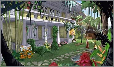 Dowiaduje się, że Juan musi odpowiedzieć na wyzwanie w ciągu godziny, a także że o ile tylko małe drzewka nie są sadzonkami a dojrzałymi przedstawicielami gatunku, nadają się do wykorzystania w Leśnej Próbie - Rynek, kamieniołomy, śródmieście, Złota Polana | Rozdział trzeci - So Blonde: Blondynka w opałach - poradnik do gry