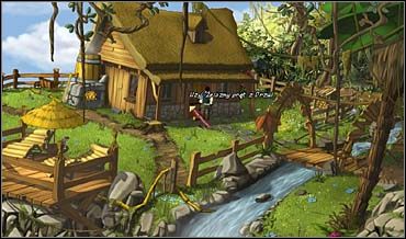 Zatem Juan wraca do swojej posiadłości i znalazłszy się pod drzwiami, orientuje się, że klucz do dworku posiada Sunny - Obóz Bajari i dworek burmistrza, Galera Jednookiego | Rozdział trzeci - So Blonde: Blondynka w opałach - poradnik do gry