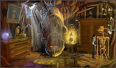 Zatem Juan pakuje się do jaskini Czarta i rozgląda za charakterystycznym dla pirata przyodziewkiem - Jaskinia Czarta, pasmanteria, rozstaje, krater wulkanu | Rozdział czwarty - So Blonde: Blondynka w opałach - poradnik do gry