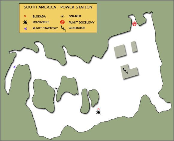 1 - South America - Power Station | Akt drugi Metal Gear Solid 4 - Metal Gear Solid 4: Guns of the Patriots - poradnik do gry