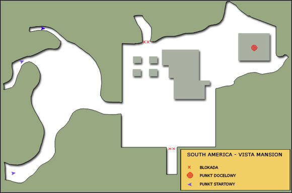 1 - South America - Vista Mansion | Akt drugi Metal Gear Solid 4 - Metal Gear Solid 4: Guns of the Patriots - poradnik do gry