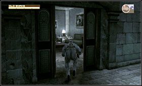 Pomiędzy żywopłotami obejdź posiadłość dookoła - South America - Vista Mansion | Akt drugi Metal Gear Solid 4 - Metal Gear Solid 4: Guns of the Patriots - poradnik do gry