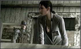 W piwnicach znajdziesz drabinę, po której wespniesz się do laboratorium Naomi - South America - Vista Mansion | Akt drugi Metal Gear Solid 4 - Metal Gear Solid 4: Guns of the Patriots - poradnik do gry