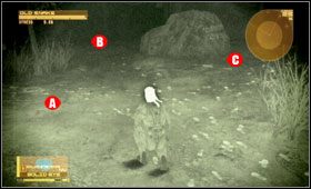 Tuż za mostem uważaj na strażnika - South America - Mountain Trail | Akt drugi Metal Gear Solid 4 - Metal Gear Solid 4: Guns of the Patriots - poradnik do gry