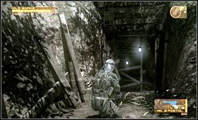 Znajdziesz się w miejscu, w którym możesz wybrać aż trzy kierunki [A] - South America - Mountain Trail Riverside | Akt drugi Metal Gear Solid 4 - Metal Gear Solid 4: Guns of the Patriots - poradnik do gry