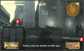 Zaczynasz na pokładzie okrętu Liquida - Outer Haven - Ship Bow | Akt piąty Metal Gear Solid 4 Guns of the Patriots - Metal Gear Solid 4: Guns of the Patriots - poradnik do gry