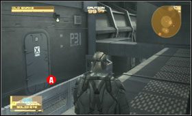 Wejdź po niej i zejdź na platformę - Outer Haven - Ship Bow | Akt piąty Metal Gear Solid 4 Guns of the Patriots - Metal Gear Solid 4: Guns of the Patriots - poradnik do gry