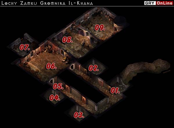 1 - IV: Lochy Zamku Gromnira Il-Khana | Baldurs Gate II Tron Bhaala - Baldurs Gate II: Tron Bhaala - poradnik do gry