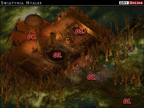 Na początku jest chwila spokoju, zacznie się dopiero, gdy ruszysz na zachód - VII: Świątynia Nyalee | Baldurs Gate II Tron Bhaala - Baldurs Gate II: Tron Bhaala - poradnik do gry