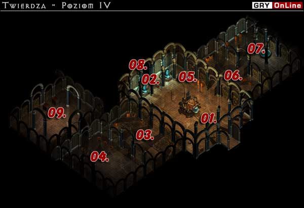 1 - XXII: Twierdza Strażnika - Poziom 4 | Baldurs Gate II Tron Bhaala - Baldurs Gate II: Tron Bhaala - poradnik do gry