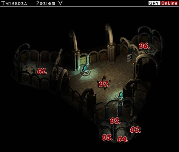 1 - XXV: Twierdza Strażnika - Poziom 5 | Baldurs Gate II Tron Bhaala - Baldurs Gate II: Tron Bhaala - poradnik do gry