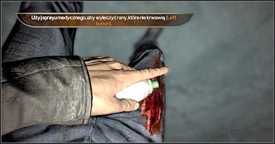 Udaj się teraz w stronę zniszczonej ściany, która pokazana była na krótkim filmiku przerywnikowym - Scena 3 - Schody pożarowe (cz.2) | Epizod 1 Alone in the Dark - Alone in the Dark - poradnik do gry