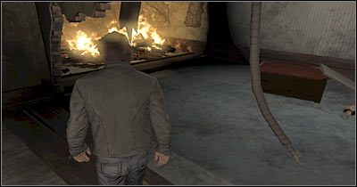 Nie przesuwaj się zbytnio do góry, gdyż zawali się całe górne piętro - Scena 3 - Schody pożarowe (cz.2) | Epizod 1 Alone in the Dark - Alone in the Dark - poradnik do gry