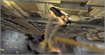 Tym razem będziesz musiał unikać obiektów spadających z wyższych pięter - Scena 4 - Nie patrz w dół | Epizod 1 Alone in the Dark - Alone in the Dark - poradnik do gry