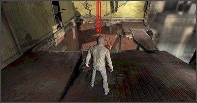 Udaj się po gaśnicę i podnieś ją - Scena 4 - Nie patrz w dół | Epizod 1 Alone in the Dark - Alone in the Dark - poradnik do gry