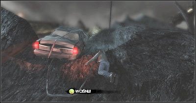 Zbliż się do pojazdu i wciśnij klawisz akcji - Scena 2 - W dół szczeliny (cz.2) | Epizod 3 Alone in the Dark - Alone in the Dark - poradnik do gry