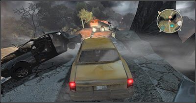 Z oczywistych względów musisz tu osiągnąć maksymalną prędkość - Scena 4 - Szwy i prawda | Epizod 3 Alone in the Dark - Alone in the Dark - poradnik do gry