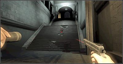 Możesz już bezpiecznie skierować się na pierwsze piętro - Scena 2 - Zwiedzający muzeum (cz.2) | Epizod 5 Alone in the Dark - Alone in the Dark - poradnik do gry