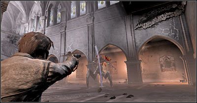 Po wyczerpaniu widocznych butelek kieruj się do innego narożnika i powtarzaj opisane wyżej czynności - Scena 3 - Olbrzym | Epizod 5 Alone in the Dark - Alone in the Dark - poradnik do gry