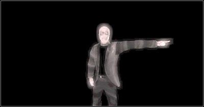 Zbliż się do ducha i obróć w stronę miejsca, które jest przez niego wskazywane - Scena 1 - Pokój 943 | Epizod 6 Alone in the Dark - Alone in the Dark - poradnik do gry