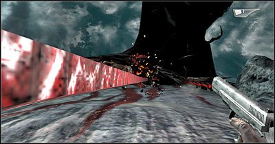 Przeskocz w pokazanym na screenie miejscu na sąsiednią linę - Scena 2 - Stacja metra | Epizod 7 Alone in the Dark - Alone in the Dark - poradnik do gry