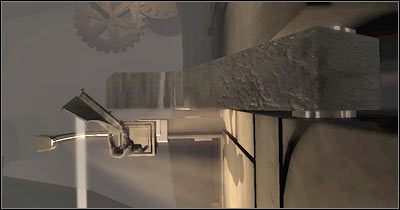 Po raz kolejny zmuszony zostaniesz do skorzystania z liny, dzięki której przedostaniesz się na niższy poziom konstrukcji - Scena 2 - Odnajdź Klucz (cz.1) | Epizod 8 Alone in the Dark - Alone in the Dark - poradnik do gry