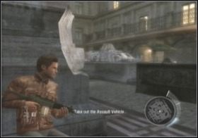 Jak najszybciej chowamy się za pomnikiem usytuowanym na środku lokacji - Silence Rurik | Misje Robert Ludlums The Bourne Conspiracy - Robert Ludlums The Bourne Conspiracy - poradnik do gry