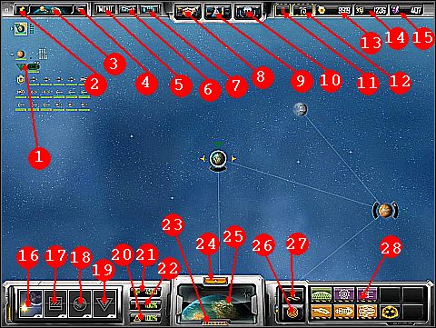 1 - Interfejs użytkownika | Sins of a Solar Empire - Sins of a Solar Empire: Grzechy Imperium Słońca - poradnik do gry
